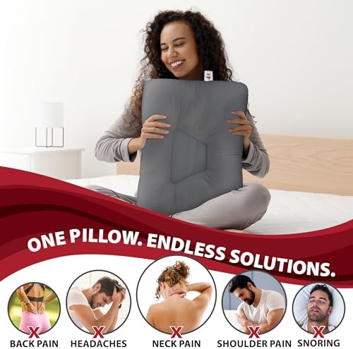 Tri-Core Ergonomic Pillow Neck Pain Relief Petite GR Gentle - Image 2