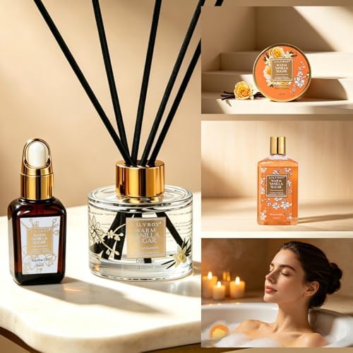 Spa Gifts, Birthday Gifts, Perfect Vanilla Spa Gift Baskets for Women & Mom - Image 6