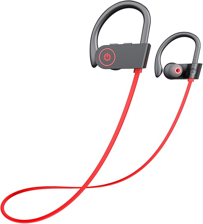 Boean Bluetooth Headphones, Wireless Running Headphones for Workout | Wireless Bluetooth 5.3 Earbuds, IPX7 Waterproof, 16 Hrs Playtime, Stereo Sound Isolation Headsets for Gym by Boeanbluetoothheadphones