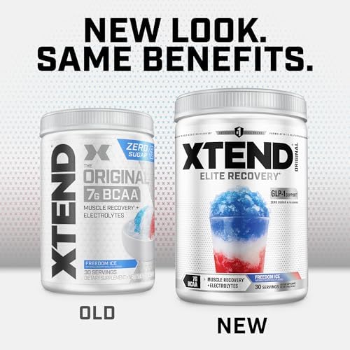 Xtend Original BCAA Powder with Zero Sugar, Freedom Ice, 30 Servings - Image 3