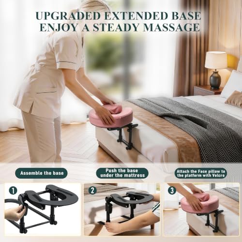 Massage Headrest for Bed, Face Down Massage Pillow & Face Cradle - Image 5