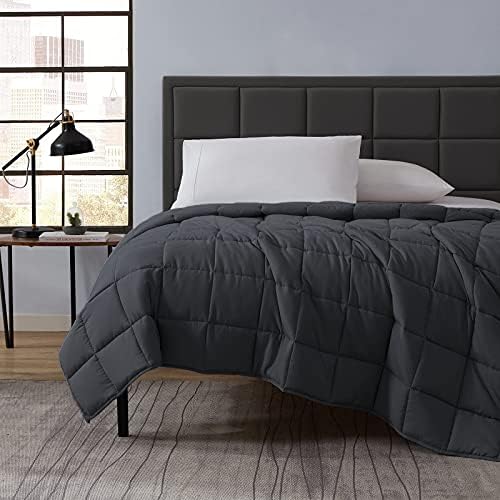 L'AGRATY Weighted Blanket - 40"x60" 7lbs Cooling Breathable Weighted Microfiber Material with Glass Beads Small Blanket for All-Season Summer Fall Winter Soft Thick - Image 3