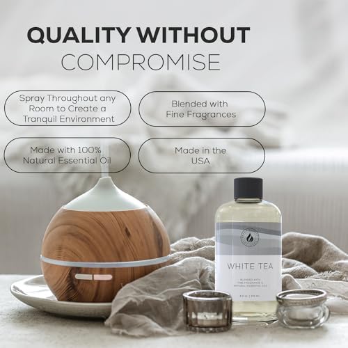 Aroma Country White Tea Luxury Diffuser Oil Refill (8.5 Fl Oz) - Image 3