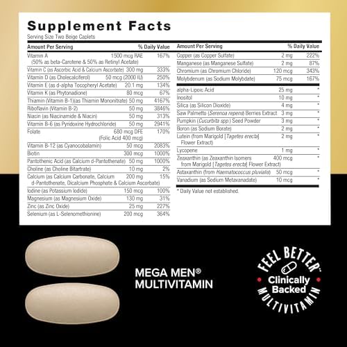 GNC Mega Men Whole Body Vitapak Program for Men, 30 Servings - Image 2