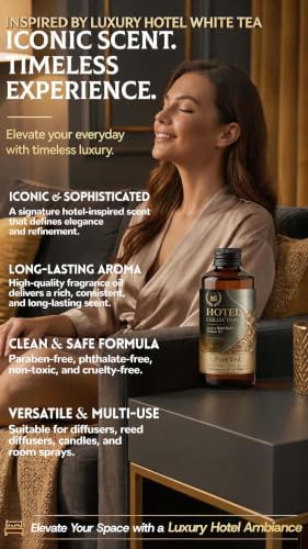 Hotel Diffuser Oil - The White Tea Hotel Scent - 100 mL - Image 4