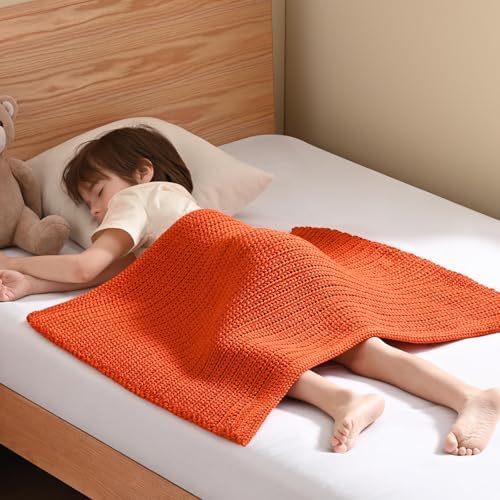 Guohaoi Knitted Weighted Blanket for Adults, 20"x30" 2lbs Full/Queen Size by GuohuoiHomeKitchen