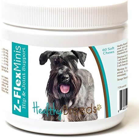 Healthy Breeds Cesky Terrier Z-Flex Minis Hip and Joint Support Soft Chews 60 Count by HealthyBreeds