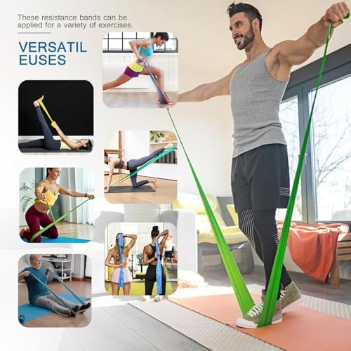 Resistance Bands for Working Out, Physical Therapy, Exercise, Pilates, Yoga - Image 3