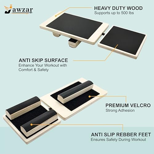 Ankle Balance Board for Physical Therapy & Recovery – Foot & Ankle Strengthener with Non Slip Surface, Single Leg Trainer for Sprains, Plantar Fasciitis, Mobility & Stability Training – Rehab & Workout Equipment - Image 5
