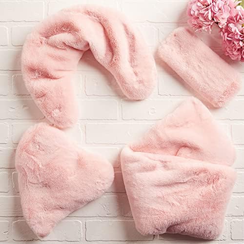 Bucky Hot & Cold Therapy Spa Collection, Reversible Ultra Luxe Eye Pillow, Plush Pink - Image 4