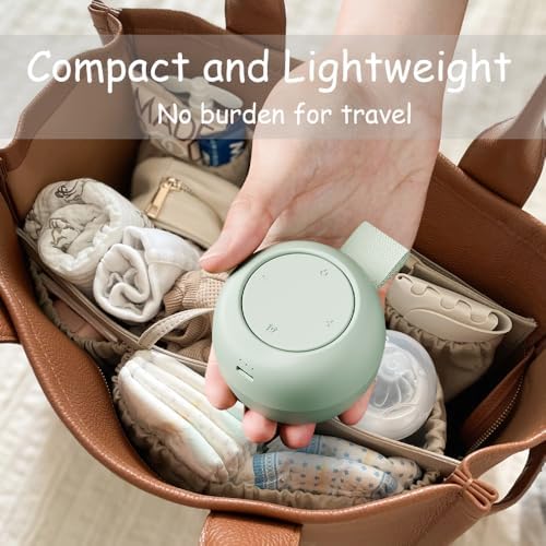 Portable Baby Sound Machine & Essentials for Babies & Kids - Mint - Image 6