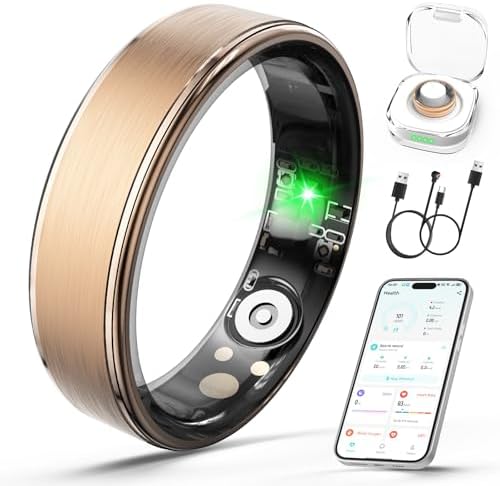 Smart Ring for Women and Men, Fitness Health Tracker Ring by CraftedforRealLife