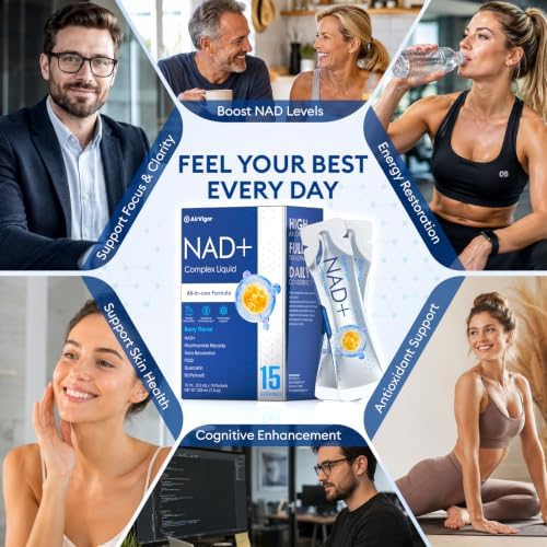 NAD Supplement 1500MG, for Healthy Aging, Energy, Focus & Vitality Support - Image 5