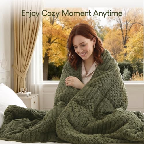 Cottonblue Sherpa Fleece Weighted Blanket 15 lbs for Adults Twin Full Size - Image 5