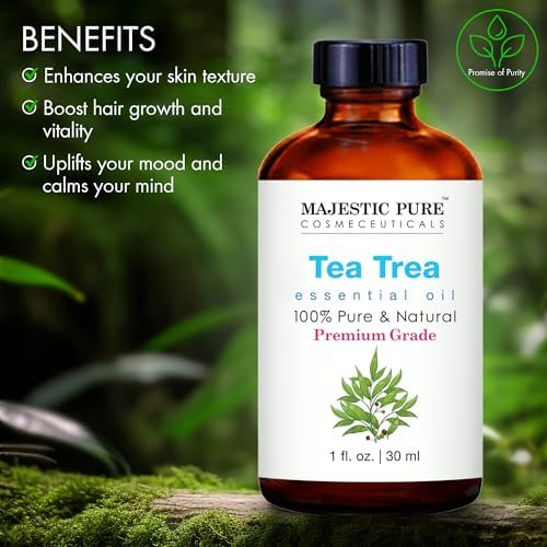 Majestic Pure Tea Tree Essential Oil for Diffuser - 1 Fl Oz - Image 4