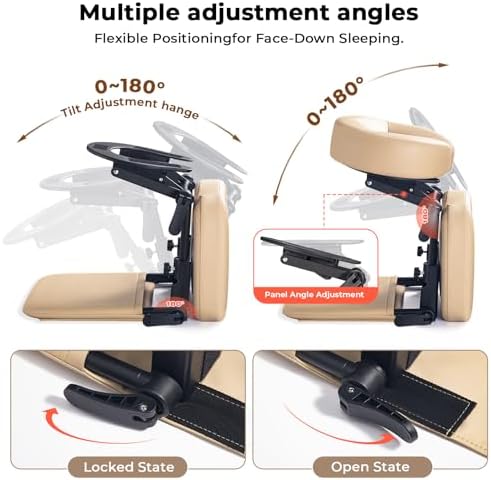 Luxurious 3 in 1 Multipurpose Massage Face Cradle&Cushion for Mattress Top - Image 6