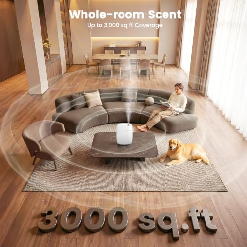 XEITIN Waterless Essential Oil Diffuser 2 x 100mL Hotel Scent Oil 3000sq.ft - Image 4