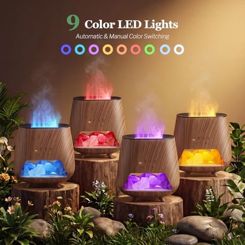 Essential Oil Diffuser for Home: -- Himalayan  Lamp - Image 5