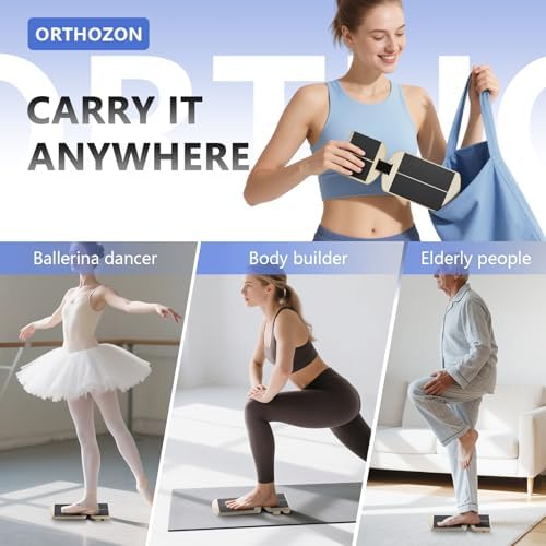 Ankle Balance Board Foot Strengthener – Adjustable Stability Trainer for Ankle and Leg Exercise, Balance Training, Physical Therapy, Mobility Core Workout at Home or Gym - Image 6