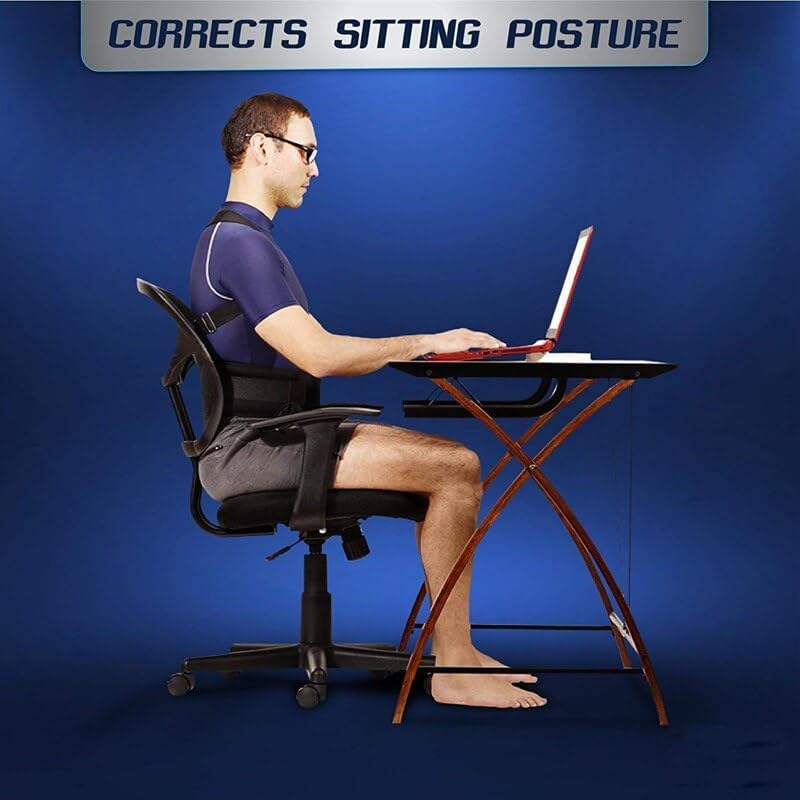 Posture Corrector - Magnetic Posture Corrector for Men & Women, Breathable & Adjustable Back Brace, Back Stretcher for Lower Back Pain Relief, Back & Shoulder Brace Belt - Image 5