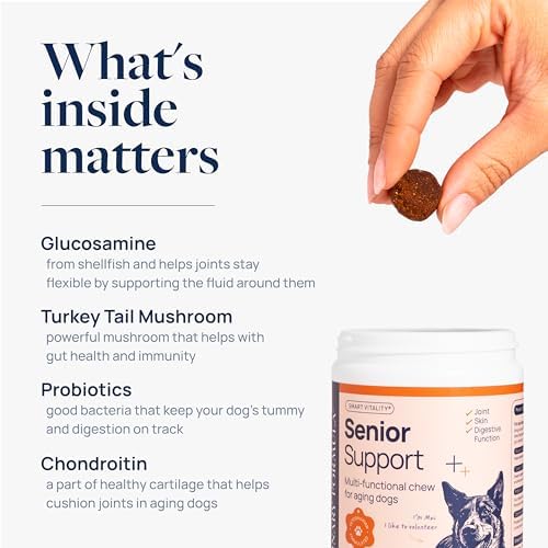 Veterinary Formula Smart Vitality Senior Support Supplement, 60 Soft Chews - Image 3