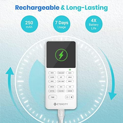 Etekcity 4-Channel Rechargeable TENS Unit, Muscle Stimulator, FSA - Image 5