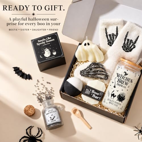 Boo Basket Stuffers for Women, Halloween Spooky Witchy Gifts for Teen Girls - Image 2