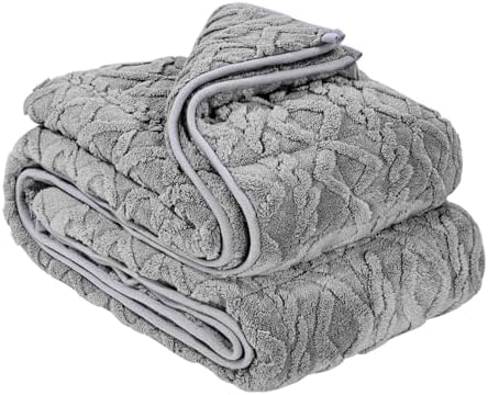 VEVOR Weighted Blanket, 20 lbs, 60 x 80 in Queen Size, Sherpa Fleece Heavy Blanket with Glass Beads, Soft Warm Cozy Fluffy Touch, for 200-250 lbs Adults, Improve Sleep Quality, Grey by VEVOR