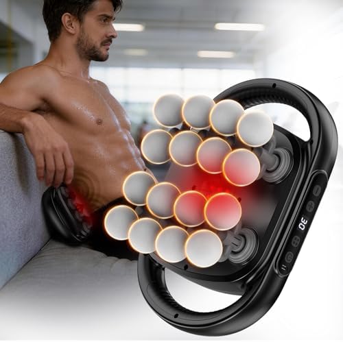 16 Head Massage Gun Deep Tissue, 10/20/30Mins Electric Back Muscle Massager by TanSonMiniElectricScrewdriv