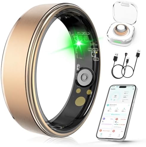 Smart Ring for Women & Men, Health Fitness Tracker Ring by InnovateyourTomorrowToday