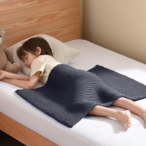 Guohaoi Knitted Weighted Blanket for Adults, 20"x30" 2lbs Full/Queen Size by GuohuoiHomeKitchen