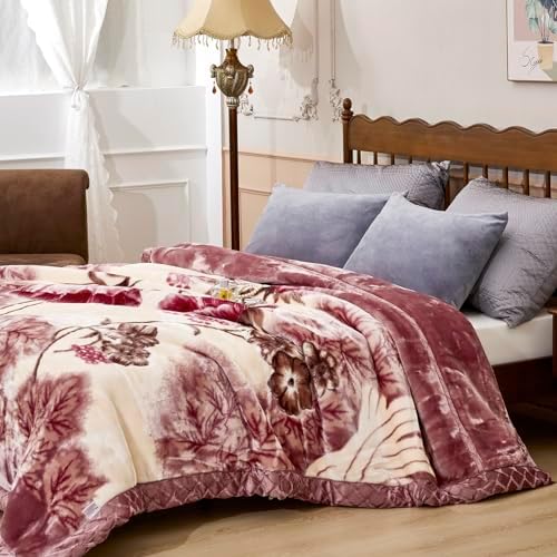 6.6 lbs Korean Mink Blanket,Full Size 71×87 inch,2 Ply Reversible Super Soft Cozy Luxury Bed Blanket. - Image 6