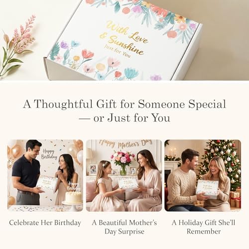 MHSMHL Gift Baskets for Women, Self Care Spa Gift Set, Birthday Gifts - Image 7