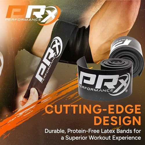 PRx Performance Muscle Compression Floss Band - Recovery & Mobility Enhancement, Gym Ready Compression Band, Improved Circulation, Reduced Soreness, Enhanced Stretching, Knee Tack & Floss Strap - 1mm - Image 4