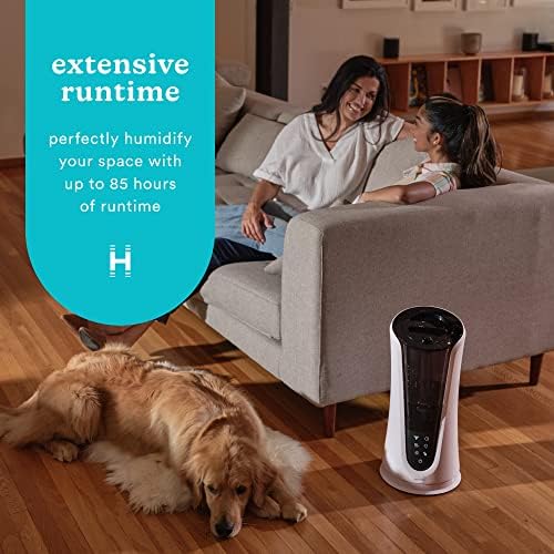 Homedics Ultrasonic Humidifier Large Deluxe Cool and Warm Mist Humidifier - Image 2
