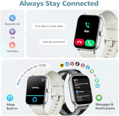 Smart Watch for Android Phones & iPhones, 120+ Sport Modes Fitness Watch - Image 4
