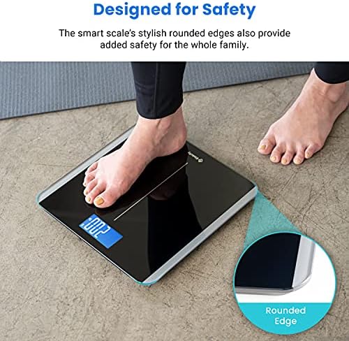 Etekcity Smart Digital Bathroom Scale for Body Weight and BMI, Black - Image 4