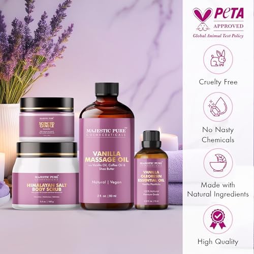 Majestic Pure Spa & Pamper Essential Oil Gift Set - Pack of 4 - Image 4