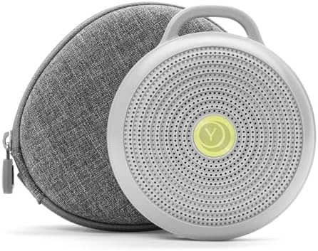 Yogasleep Hushh & Crush Resistant Travel Case, (2 Piece Set) Portable White Noise Sound Machine for Baby, 3 Soothing Natural Sounds, Noise Canceling for Sleep Aid, Office Privacy, & Meditation by Yogasleep