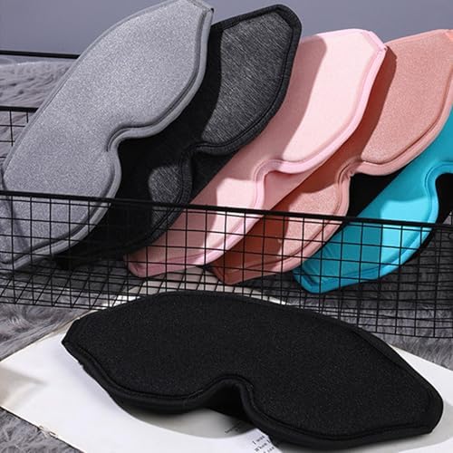 2 Pack Sleep Masks 3D Contoured Eye Mask for Sleeping - Image 7