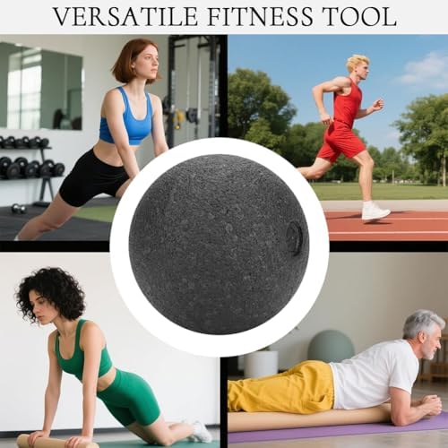 Massage Roller Ball, Massage Lacrosse Balls EPP Yoga Foam Massage Roller and Ball Set Muscle Soreness Massager Ball for Shoulders, Arms, Neck, Back and Feet (8CM Single Ball) - Image 6