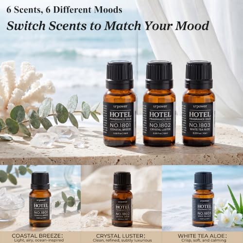 URPOWER Hotel Collection Diffuser Oil Essential Oils for Diffusers for Home - Image 2