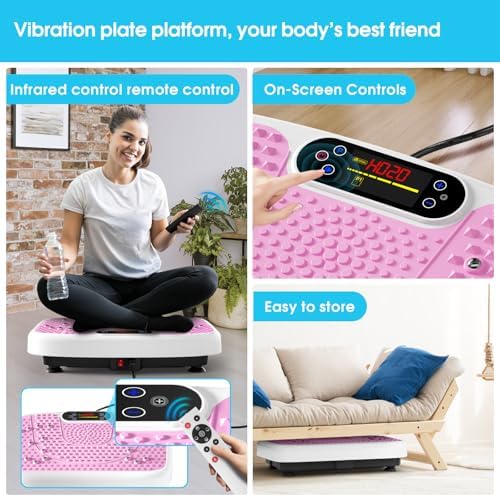 SoftGym Vibration Plate Exercise Machine for Lymphatic Drainage & Fitness - Image 2