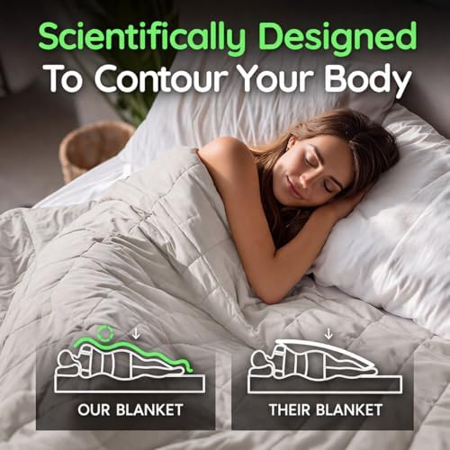 HomeSmart Weighted Blanket Queen Size 50 lb - The Heaviest Weighted Blanket - Image 3