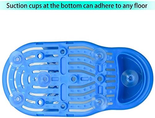 LUITON 2 Pack Foot Scrubber Massager Scrub Feet Cleaner Washer Brush for Shower Spa Massage Floor Slipper for Exfoliating Cleaning Foot - Image 5