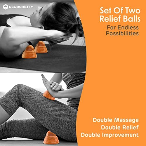 Acumobility Massage Ball Roller 2 Pack - Trigger Point - Massage Balls - Image 4