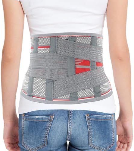 ORTONYX Lumbosacral Back Brace With Lumbar Support Pad for Men and Women - Image 2