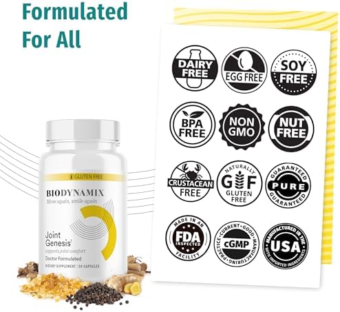 Joint Genesis, Joint Support Formula, Promotes Joint Function, Comfort, and Flexibility, 30-Day Supply, 6 Pack - Image 6