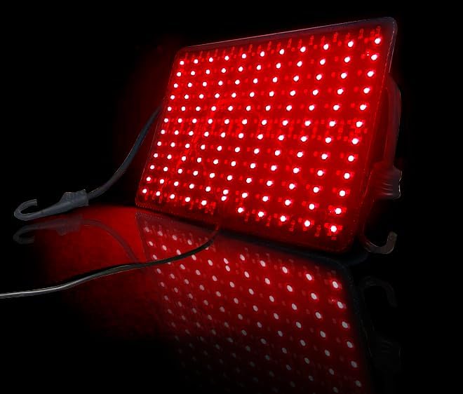 PEEKO Red Light Therapy Panel for Sauna Tent, 660nm and 850nm Near Infrared Light, 252 LED Red Light Therapy Device for Home Sauna, Face and Body by PeekoCo