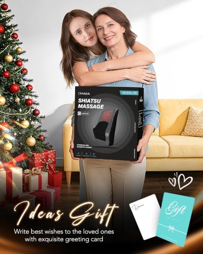 Boriwat Back Massager with Heat, 3D Kneading Massage Pillow for Back, Neck, Shoulder, Leg Pain Relief Deep Tissue, Gifts for Women Men Mom Dad(Dark Gray) - Image 6
